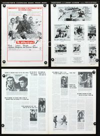 4t485 ICE STATION ZEBRA pressbook '69 Rock Hudson, Jim Brown, Ernest Borgnine, Cinerama!