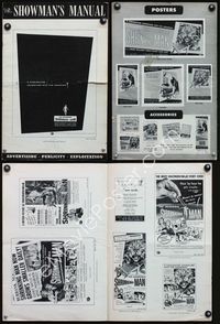 4t493 INCREDIBLE SHRINKING MAN pressbook '57 Jack Arnold, classic Reynold Brown sci-fi artwork!