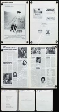 4t500 INVASION OF THE BODY SNATCHERS pressbook '78 Philip Kaufman classic remake of space invaders!