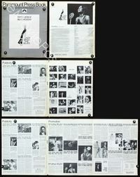 4t545 LADY SINGS THE BLUES pressbook '72 Diana Ross as Billie Holiday, cool microphone art!