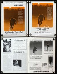 4t554 LEGEND OF BOGGY CREEK pressbook '73 great Ralph McQuarrie art of swamp monster!