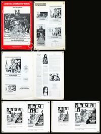 4t626 McMASTERS pressbook '69 Burl Ives, Brock Peters, David Carradine