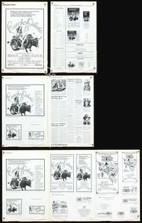 4t742 RANCHO DELUXE pressbook '75 Jeff Bridges, Sam Waterston, John Alvin art of sexy cowgirl!