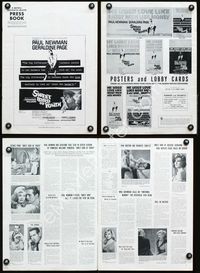 4t861 SWEET BIRD OF YOUTH pressbook '62 Paul Newman, Geraldine Page, from Tennessee Williams' play!
