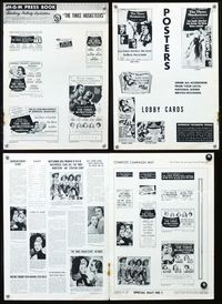 4t897 THREE MUSKETEERS pressbook R56 Lana Turner, Gene Kelly, June Allyson, Angela Lansbury!