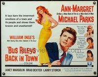 4v579 BUS RILEY'S BACK IN TOWN 1/2sh '65 full-length image of sexy Ann-Margret, Michael Parks!
