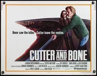 4v610 CUTTER & BONE 1/2sh '81 Jeff Bridges saw the killer, one-eyed John Heard knew the motive!