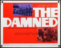 4v612 DAMNED 1/2sh '70 Luchino Visconti's La caduta degli dei, Dirk Bogarde, x-rated!