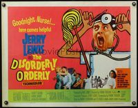 4v627 DISORDERLY ORDERLY 1/2sh '65 artwork & photos of wackiest hospital nurse Jerry Lewis!