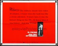 4v628 DOG DAY AFTERNOON 1/2sh '75 Al Pacino, Sidney Lumet bank robbery crime classic!
