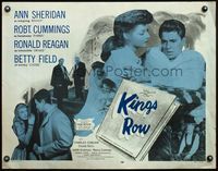 4v743 KINGS ROW 1/2sh R56 Ann Sheridan with Ronald Reagan, who wonders where is the rest of him!