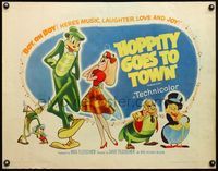 4v787 MR. BUG GOES TO TOWN 1/2sh R59 Dave Fleischer, great cartoon art, Hoppity Goes to Town!