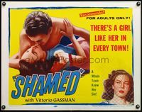 4v860 SHAMED 1/2sh R53 the whole town knew her sin, there's a sexy girl like her in every town!