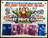 4v973 WHAT PRICE GLORY 1/2sh '52 James Cagney, Corinne Calvet, Dan Dailey, directed by John Ford!