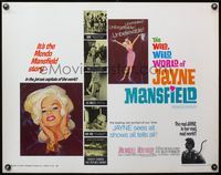 4v982 WILD, WILD WORLD OF JAYNE MANSFIELD 1/2sh '68 many super sexy images, she shows & tells all!