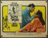 4v989 WORLD OF SUZIE WONG 1/2sh '60 William Holden was the first man that Nancy Kwan ever loved!