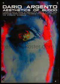 4v090 DARIO ARGENTO AESTHETICS OF BLOOD Japanese '90s really cool reflection in eye image!