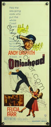 4w390 ONIONHEAD insert '58 Andy Griffith is goofing up in the United States Coast Guard now!