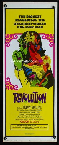 4w466 REVOLUTION insert '68 the biggest hippie revolution the straight-world has ever seen!
