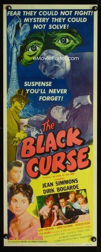 4w563 SO LONG AT THE FAIR insert R53 you'll never forget the suspense of The Black Curse!