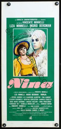 4w890 MATTER OF TIME Italian locandina '76 different artwork of Liza Minnelli!