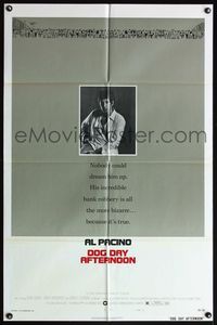 4x200 DOG DAY AFTERNOON style B 1sh '75 Al Pacino, Sidney Lumet bank robbery crime classic!