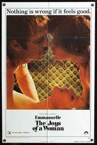 4x238 EMMANUELLE 2 THE JOYS OF A WOMAN 1sh '76 Sylvia Kristel, nothing is wrong if it feels good!
