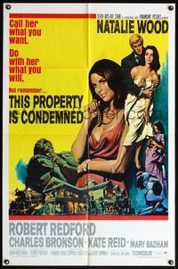 4x920 THIS PROPERTY IS CONDEMNED int'l 1sh '66 call Natalie Wood what you want & do what you will!