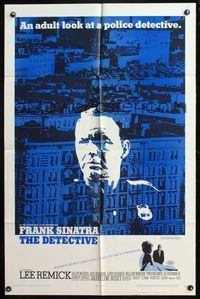 4y207 DETECTIVE 1sh '68 Frank Sinatra as gritty New York City cop, Lee Remick!