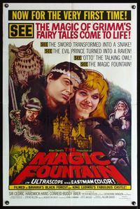 4y532 MAGIC FOUNTAIN 1sh '61 Sir Cedric Hardwick, the magic of Grimm's Fairy Tales come to life!