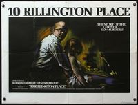 4z004 10 RILLINGTON PLACE British quad '71 Attenborough, the story of the Christie sex-murders!