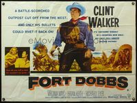 4z148 FORT DOBBS British quad '58 it took a thousand miracles to get Clint Walker out of there!