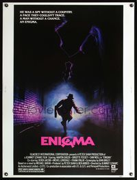 5a479 ENIGMA 30x40 '83 Martin Sheen, Brigitte Fossey, a face they couldn't trace!