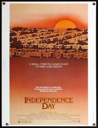 5a544 INDEPENDENCE DAY 30x40 '82 Kathleen Qinlan, David Keith, a small town is a hard place!
