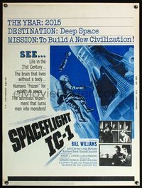 5a692 SPACEFLIGHT IC-1 30x40 '65 sci-fi, frozen humans are used to build a new civilization!