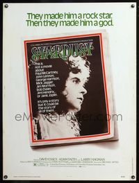 5a697 STARDUST 30x40 '74 Michael Apted directed, David Essex, Keith Moon rock & roll!
