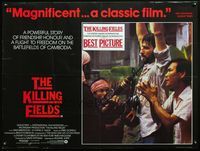 5a186 KILLING FIELDS British quad '84 Roland Joffe directed, Sam Waterston, John Malkovich