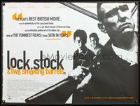 5a201 LOCK, STOCK & TWO SMOKING BARRELS DS British quad '98 directed by Guy Ritchie, Vinnie Jones!