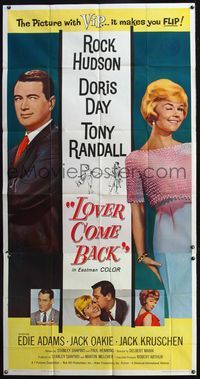 5b241 LOVER COME BACK 3sh '62 Rock Hudson, Doris Day, Tony Randall, Edie Adams