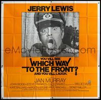 5b070 WHICH WAY TO THE FRONT int'l 6sh '70 wacky c/u of Jerry Lewis as German general w/monocle!