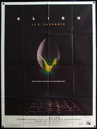 5c007 ALIEN CinePoster commercial REPRO French 1p 80s Ridley Scott classic, hatching egg image!