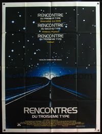 5c049 CLOSE ENCOUNTERS OF THE THIRD KIND French 1p '77 Steven Spielberg sci-fi classic!