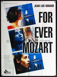 5c094 FOR EVER MOZART French 1p '96 Jean-Luc Godard, design by Christophe Pollock!