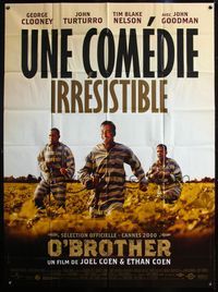 5c152 O BROTHER, WHERE ART THOU? French 1p '00 Coen Brothers, George Clooney, John Turturro