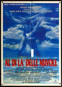 5c336 BEYOND THE CLOUDS Italian 1p '95 Wenders & Antonioni's Al di la delle nuvole, naked Ardant!