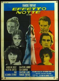 5c385 DAY FOR NIGHT Italian 1p '73 Francois Truffaut's La Nuit Americaine, sexy Jacqueline Bisset!