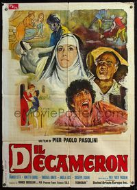 5c394 DECAMERON Italian 1p '71 Pier Paolo Pasolini's Italian comedy!