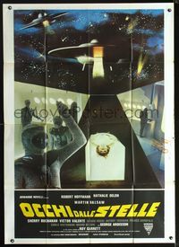 5c415 EYES BEHIND THE STARS Italian 1p '78 Mario Gariazzo's Occhi Dalle Stelle, cool sci-fi!