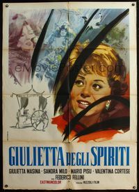 5c473 JULIET OF THE SPIRITS Italian 1p R60s Federico Fellini's Giulietta degli Spiriti!