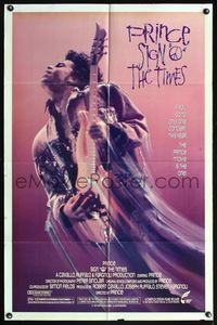 5e666 SIGN 'O' THE TIMES 1sh '87 concert, great image of Prince w/guitar!